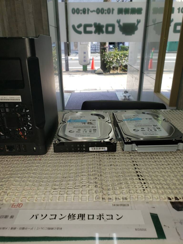 IODATA LAN接続HDD（NAS）復旧事例依頼主様：大阪市中央区 法人様 診断方法：持ち込み修理 対象媒体：HDL2-Aシリーズ IODTAミラーリングデータ復旧事例 1