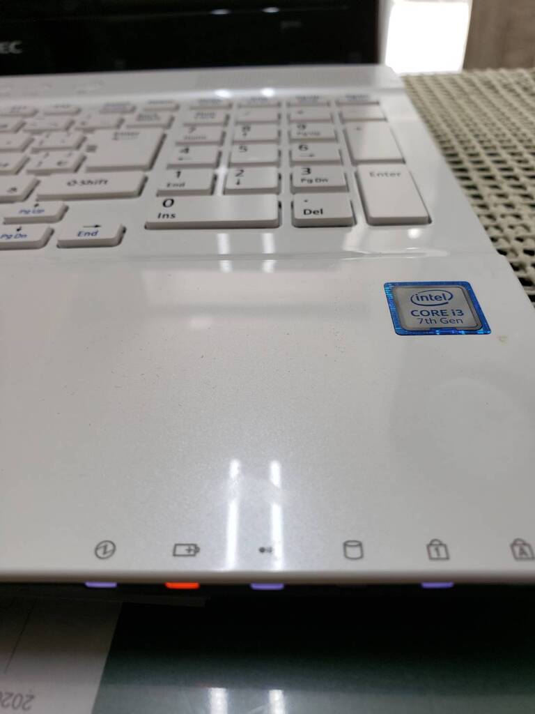 NECノートパソコンハードディスク破損 依頼主様：兵庫県神戸市 T様 対象媒体：PC-NS350HAW 診断方法：持ち込み修理 1
