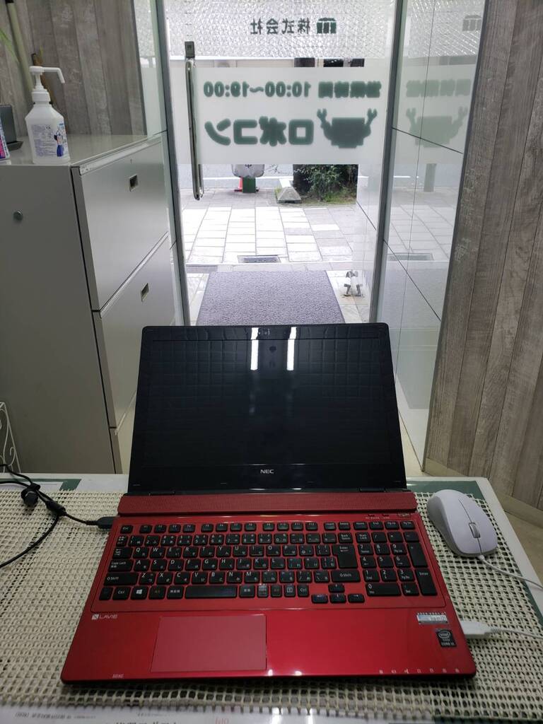 お客様のパソコン内の部ハードディスク破損復旧事例 大阪市天王寺区 K様 持ち込み修理事例 組み直したパソコン 3